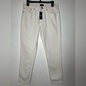 BoohooMan Men’s White Denim Jeans Size 32R
